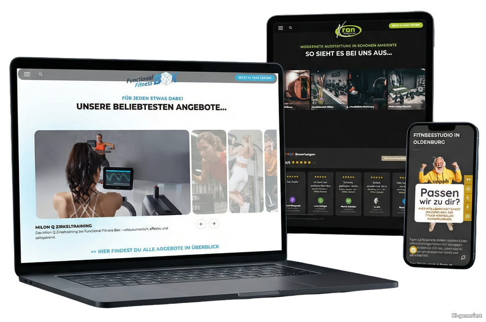 Anatomie einer Studio-Webseite